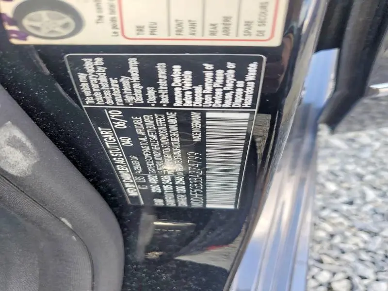 2011 MERCEDES-BENZ E 350  