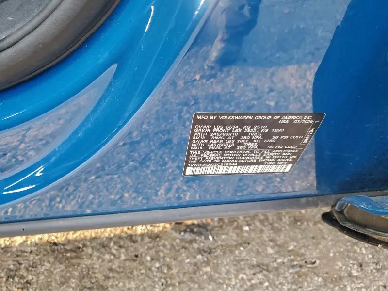 2025 VOLKSWAGEN ATLAS CROSS SPORT SE  