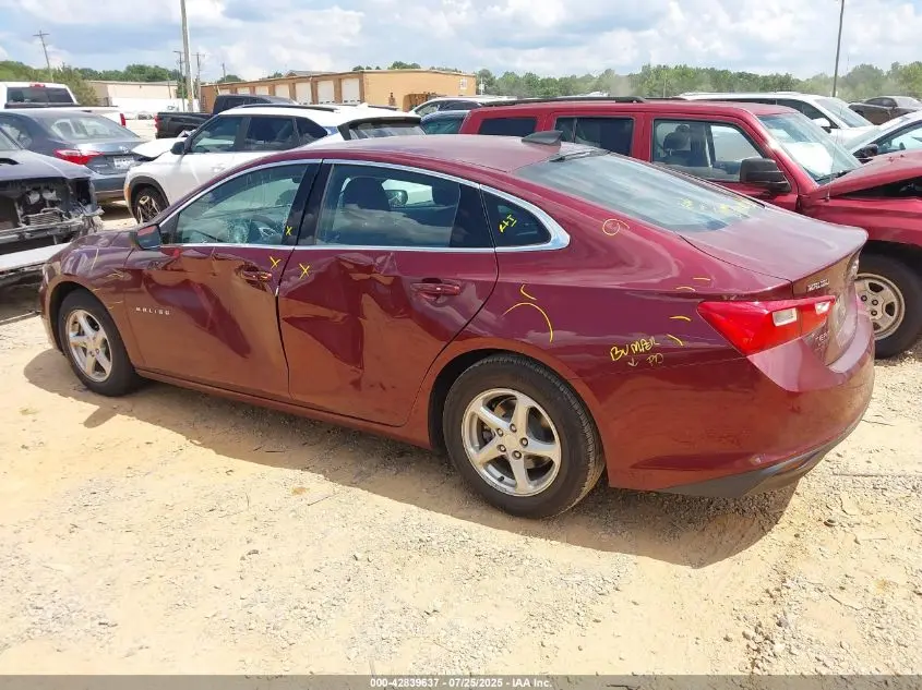 2016 CHEVROLET MALIBU LS