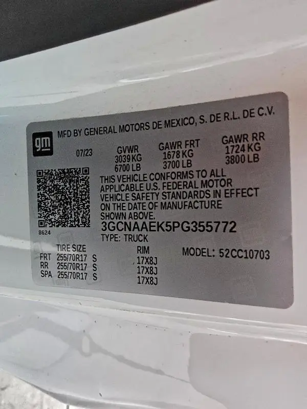 2023 CHEVROLET SILVERADO C1500  