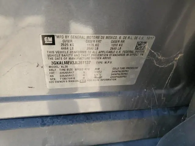 2018 GMC TERRAIN SLE  