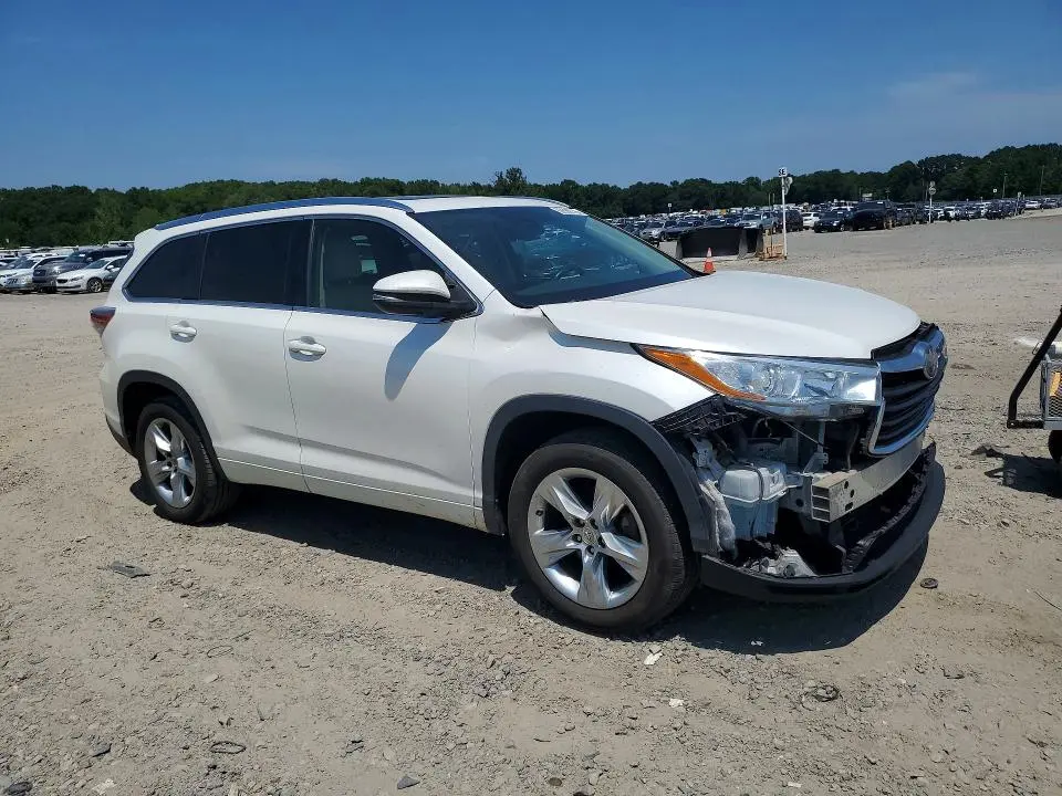 2015 TOYOTA HIGHLANDER LIMITED PLATINUM  