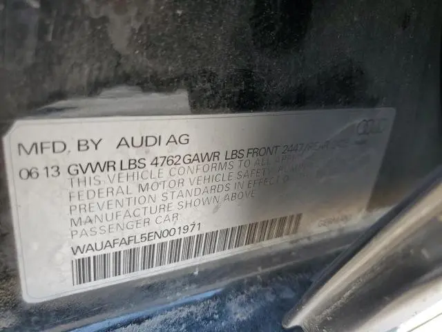 2014 AUDI A4 PREMIUM  