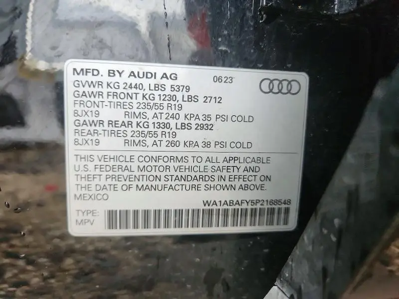 2023 AUDI Q5 PREMIUM 40  