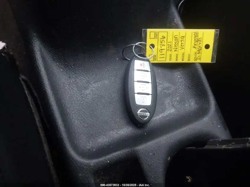 2021 NISSAN VERSA S XTRONIC CVT