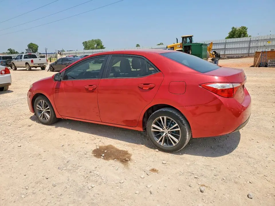 2016 TOYOTA COROLLA LE PLUS  