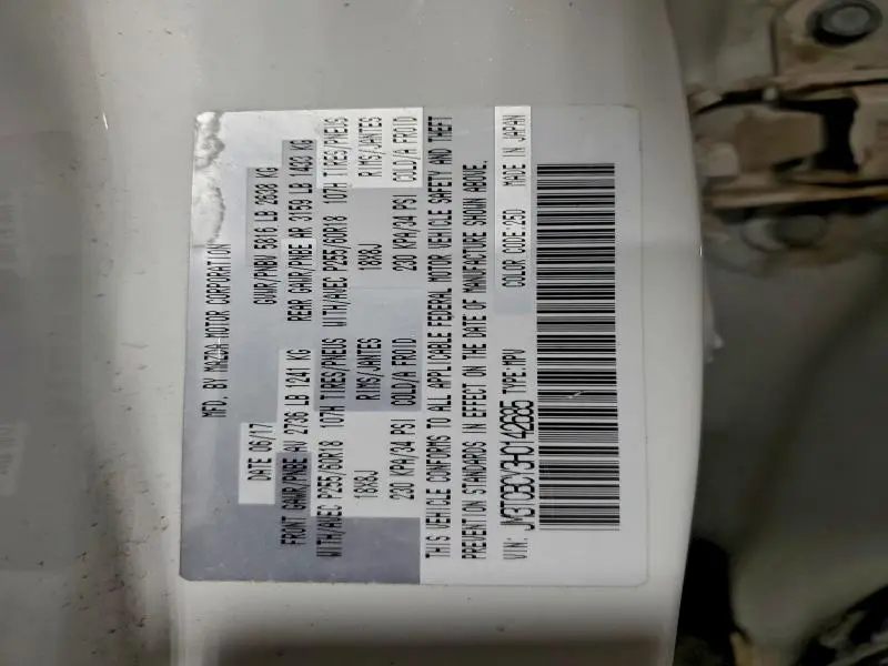 2017 MAZDA CX-9 TOURING  