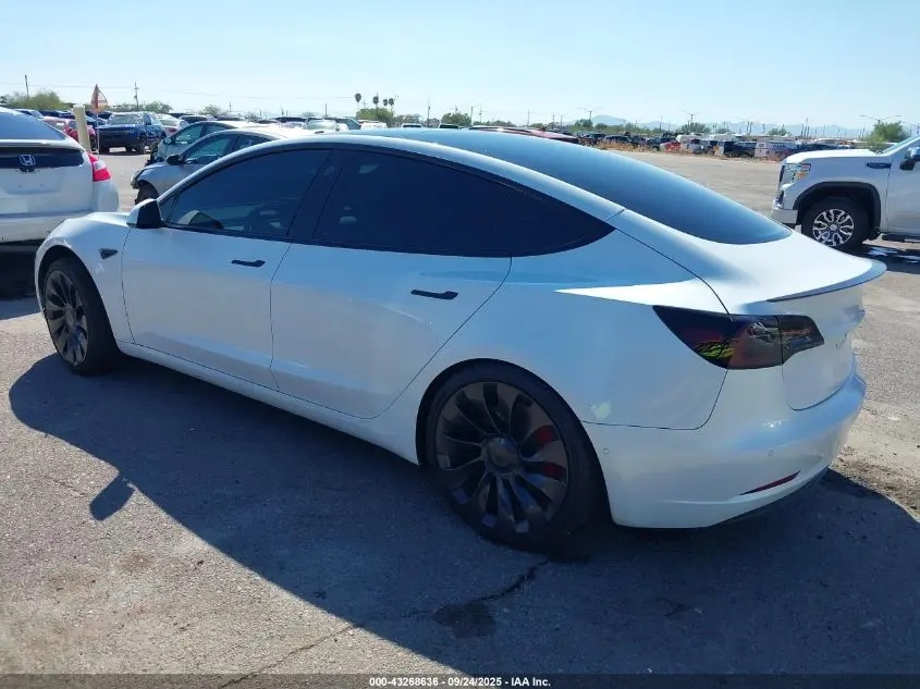 2022 TESLA MODEL 3 PERFORMANCE DUAL MOTOR ALL-WHEEL DRIVE