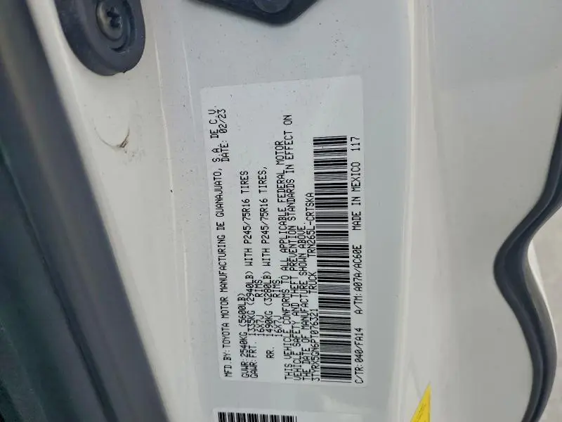 2023 TOYOTA TACOMA ACCESS CAB  