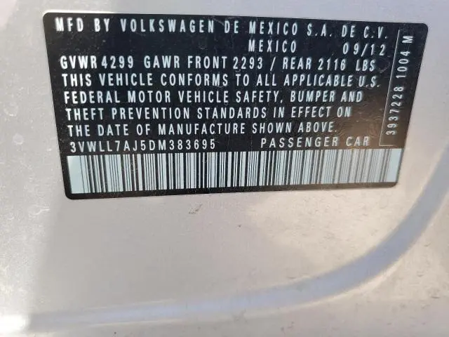 2013 VOLKSWAGEN JETTA TDI  