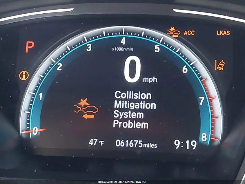 2020 HONDA CIVIC EX