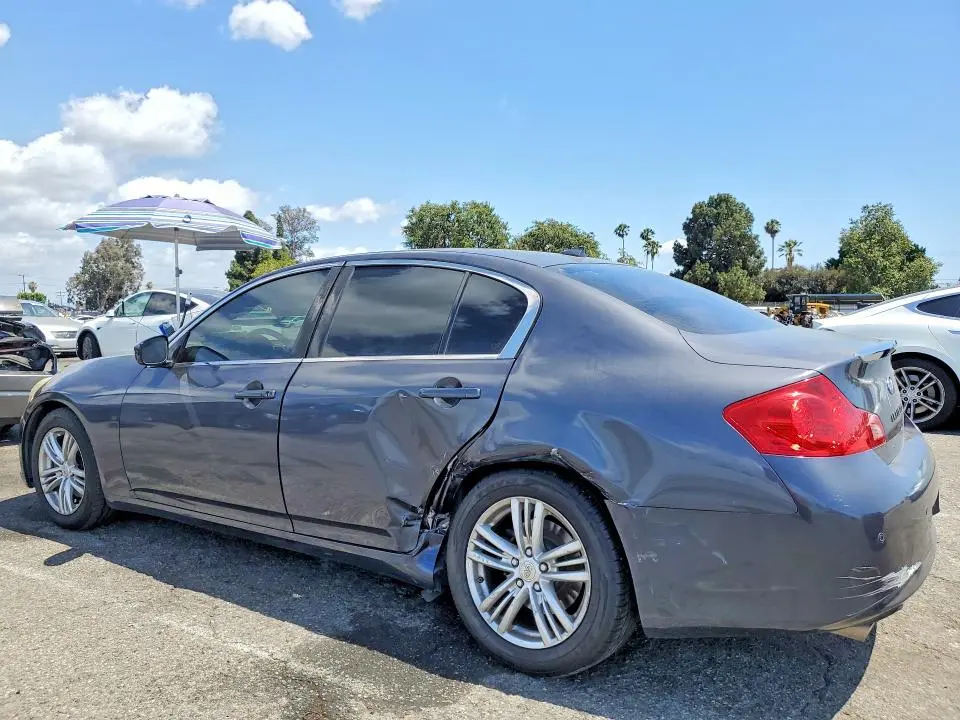 2012 INFINITI G37 BASE  