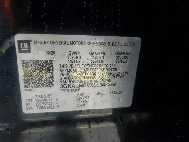 2020 GMC TERRAIN SLE  