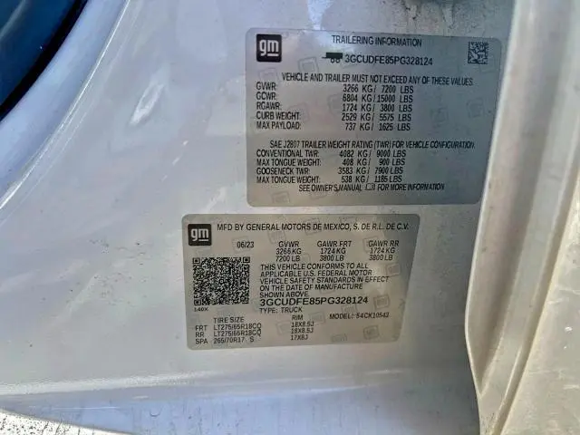 2023 CHEVROLET SILVERADO K1500 LT TRAIL BOSS  