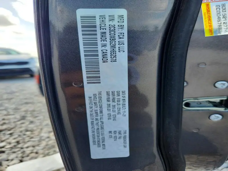 2021 DODGE CHARGER SXT  