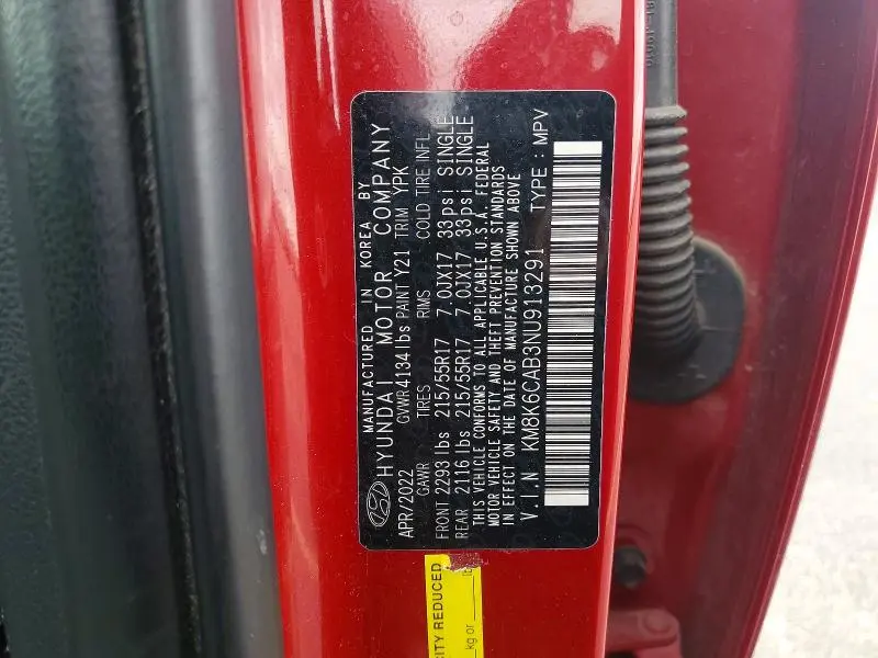 2022 HYUNDAI KONA SEL  