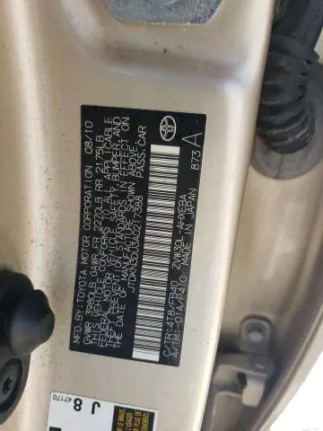 2010 TOYOTA PRIUS   