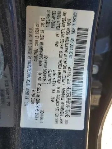 2017 TOYOTA YARIS IA