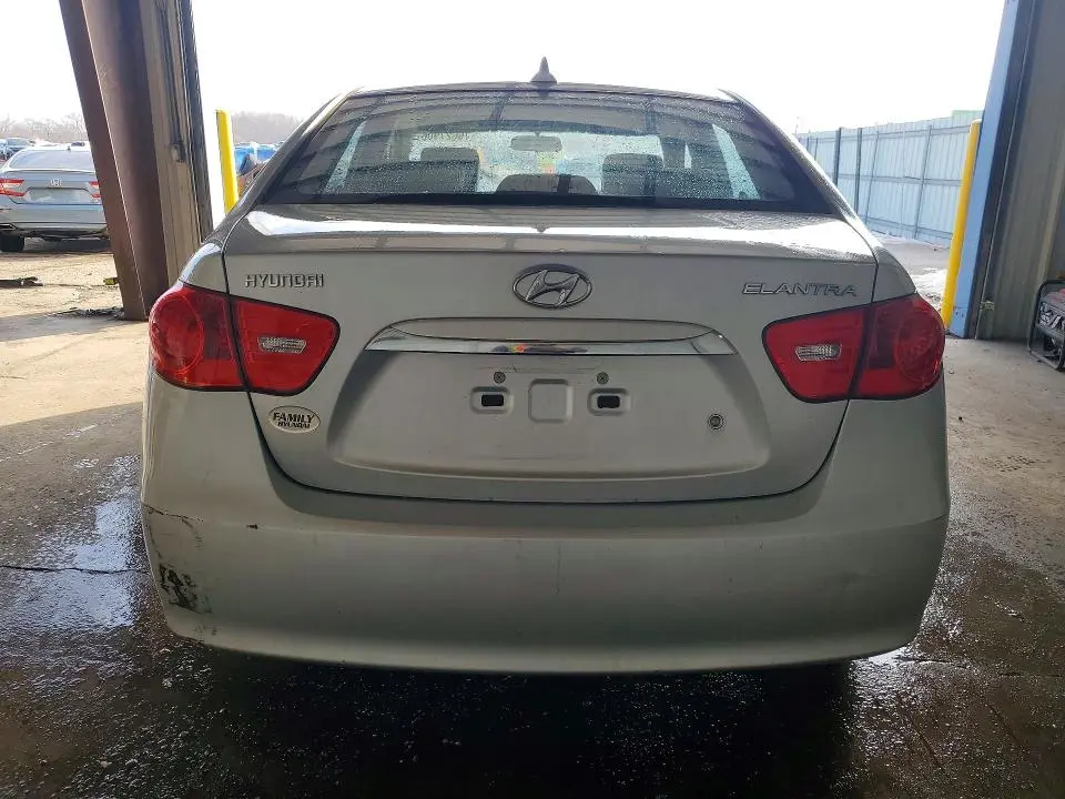 2010 HYUNDAI ELANTRA BLUE  