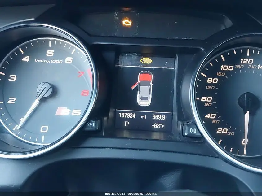 2011 AUDI S5 PRESTIGE