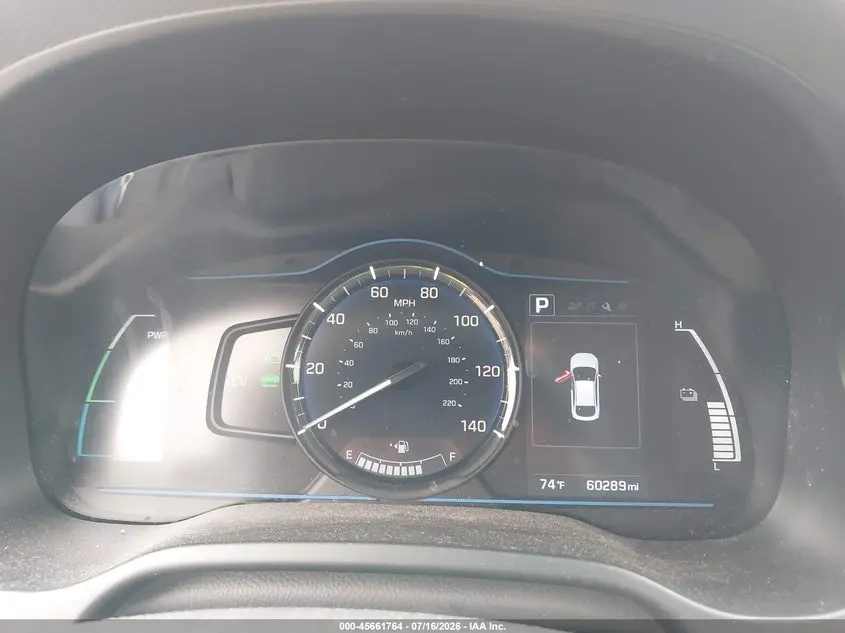 2018 HYUNDAI IONIQ HYBRID BLUE