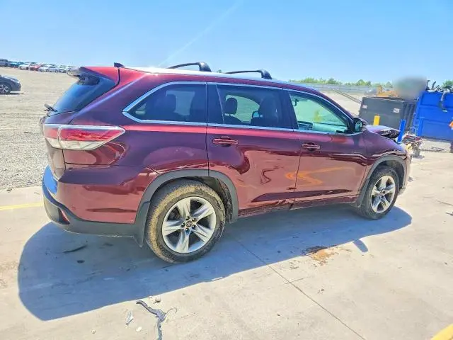 2016 TOYOTA HIGHLANDER LIMITED  