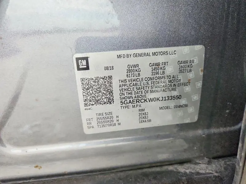 2019 BUICK ENCLAVE PREMIUM  