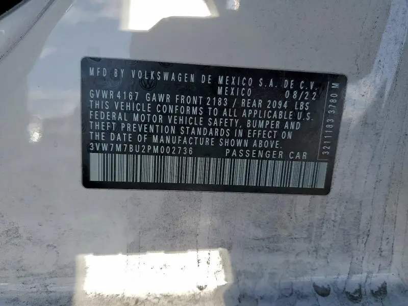 2023 VOLKSWAGEN JETTA SE  