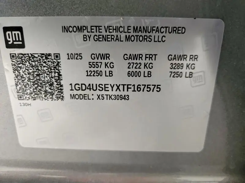 2026 GMC SIERRA K3500  
