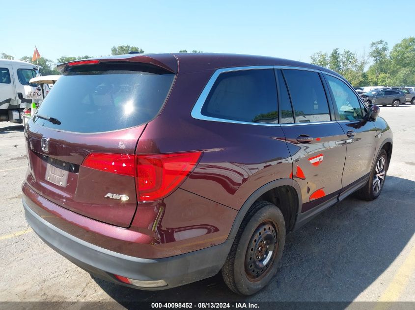 2016 HONDA PILOT EX