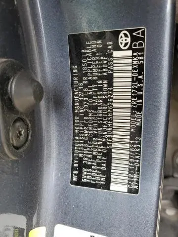 2017 TOYOTA COROLLA L  