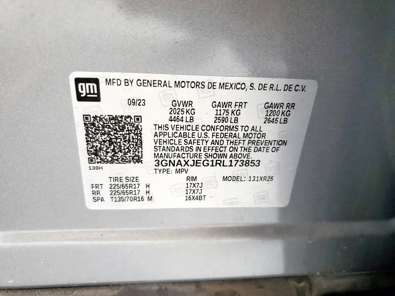 2024 CHEVROLET EQUINOX LT