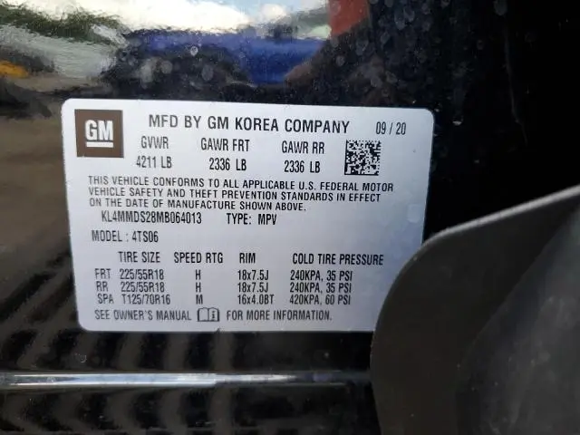 2021 BUICK ENCORE GX SELECT  