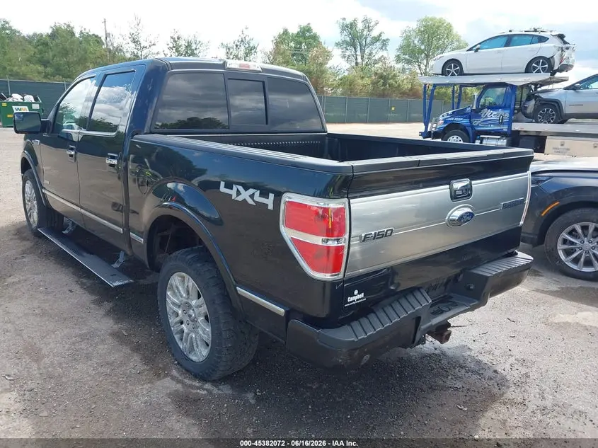 2013 FORD F-150 PLATINUM