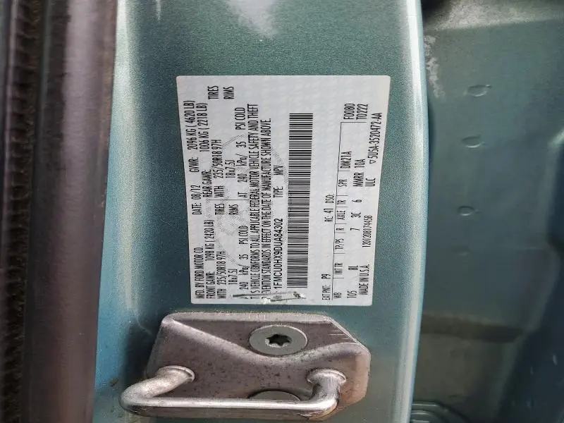 2013 FORD ESCAPE SEL  