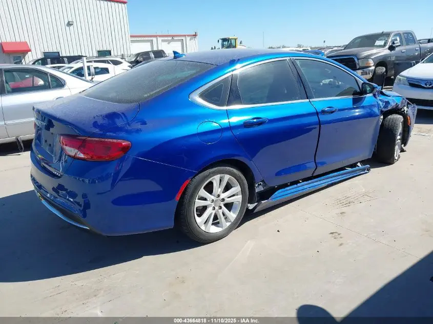 2016 CHRYSLER 200 LIMITED PLATINUM