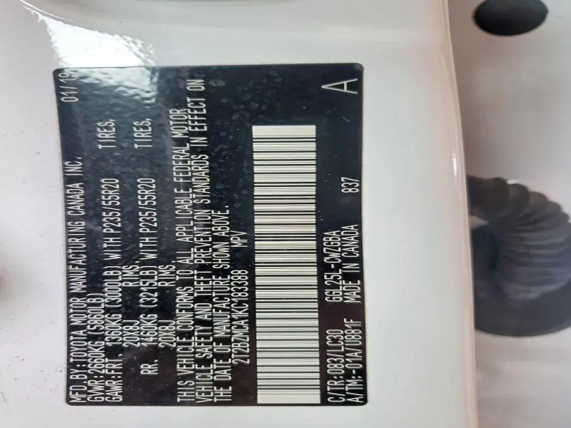 2019 LEXUS RX 350 F SPORT  