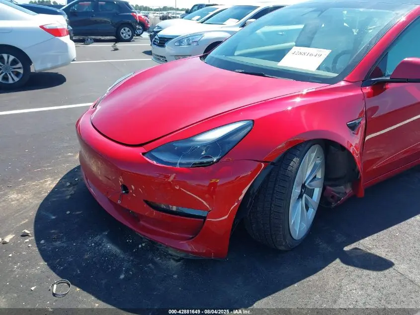 2022 TESLA MODEL 3 LONG RANGE DUAL MOTOR ALL-WHEEL DRIVE