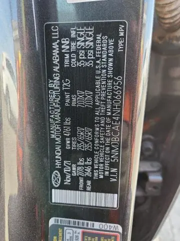 2022 HYUNDAI TUCSON SEL  