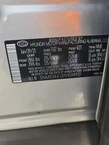 2023 HYUNDAI SANTA FE SEL PREMIUM  