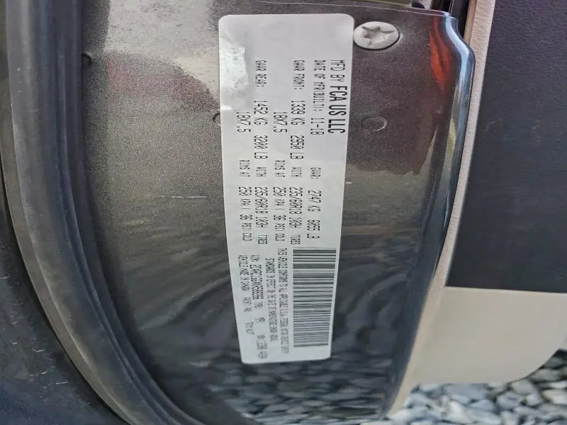 2019 CHRYSLER PACIFICA LIMITED  