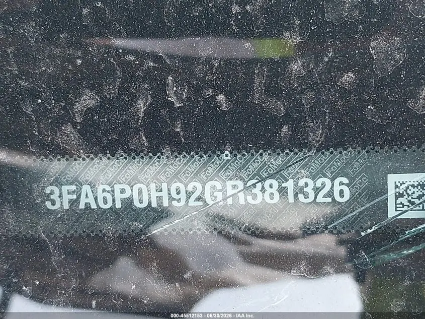 2016 FORD FUSION SE