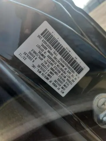 2012 HONDA ACCORD EXL