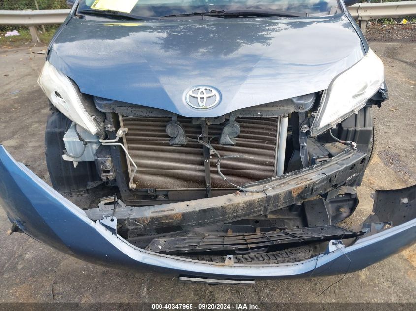 2016 TOYOTA SIENNA LE 8 PASSENGER