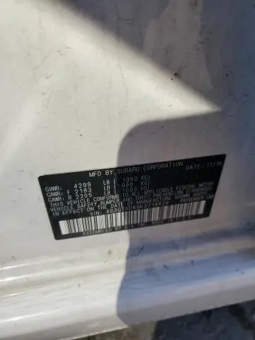 2019 SUBARU IMPREZA PREMIUM  