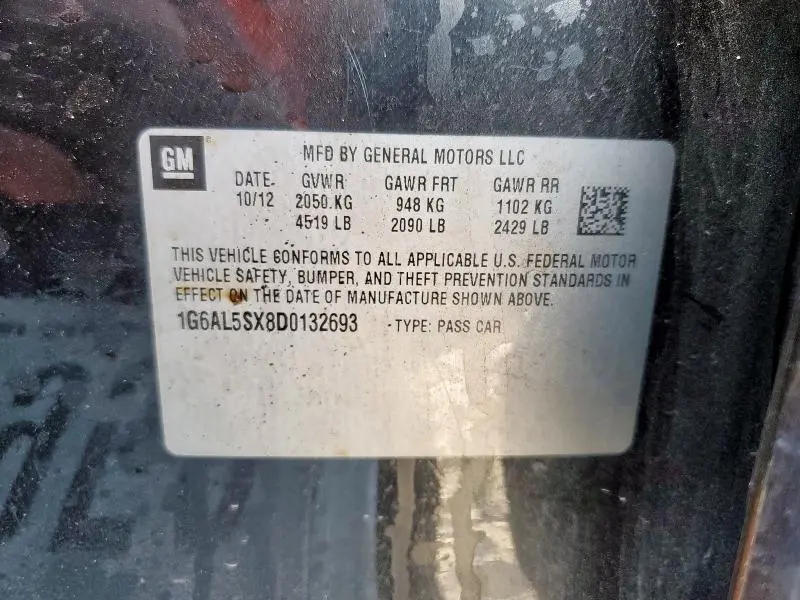 2013 CADILLAC ATS PREMIUM  