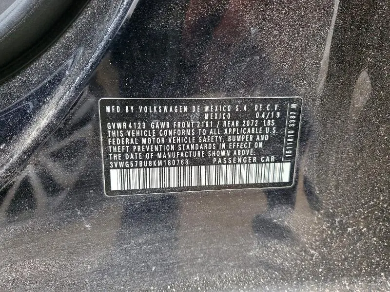 2019 VOLKSWAGEN JETTA SEL PREMIUM  