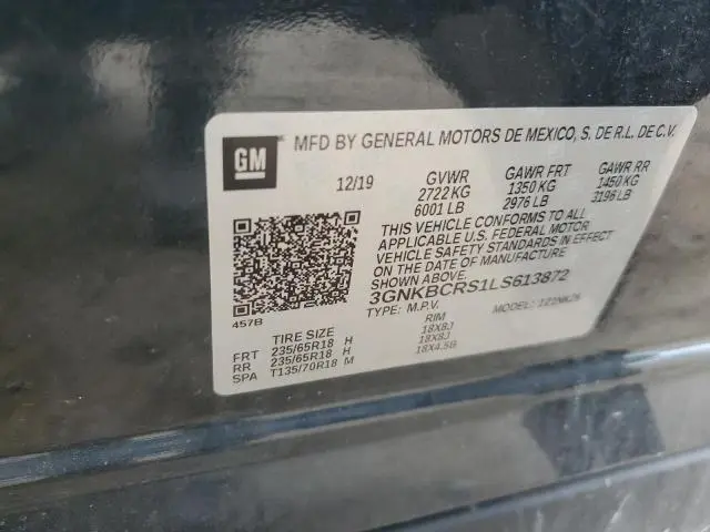 2020 CHEVROLET BLAZER 2LT  