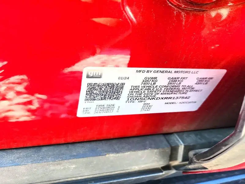 2024 CHEVROLET TAHOE C1500 LT  