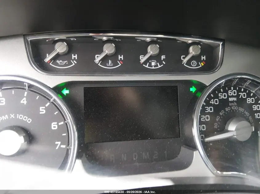 2012 FORD F-150 PLATINUM